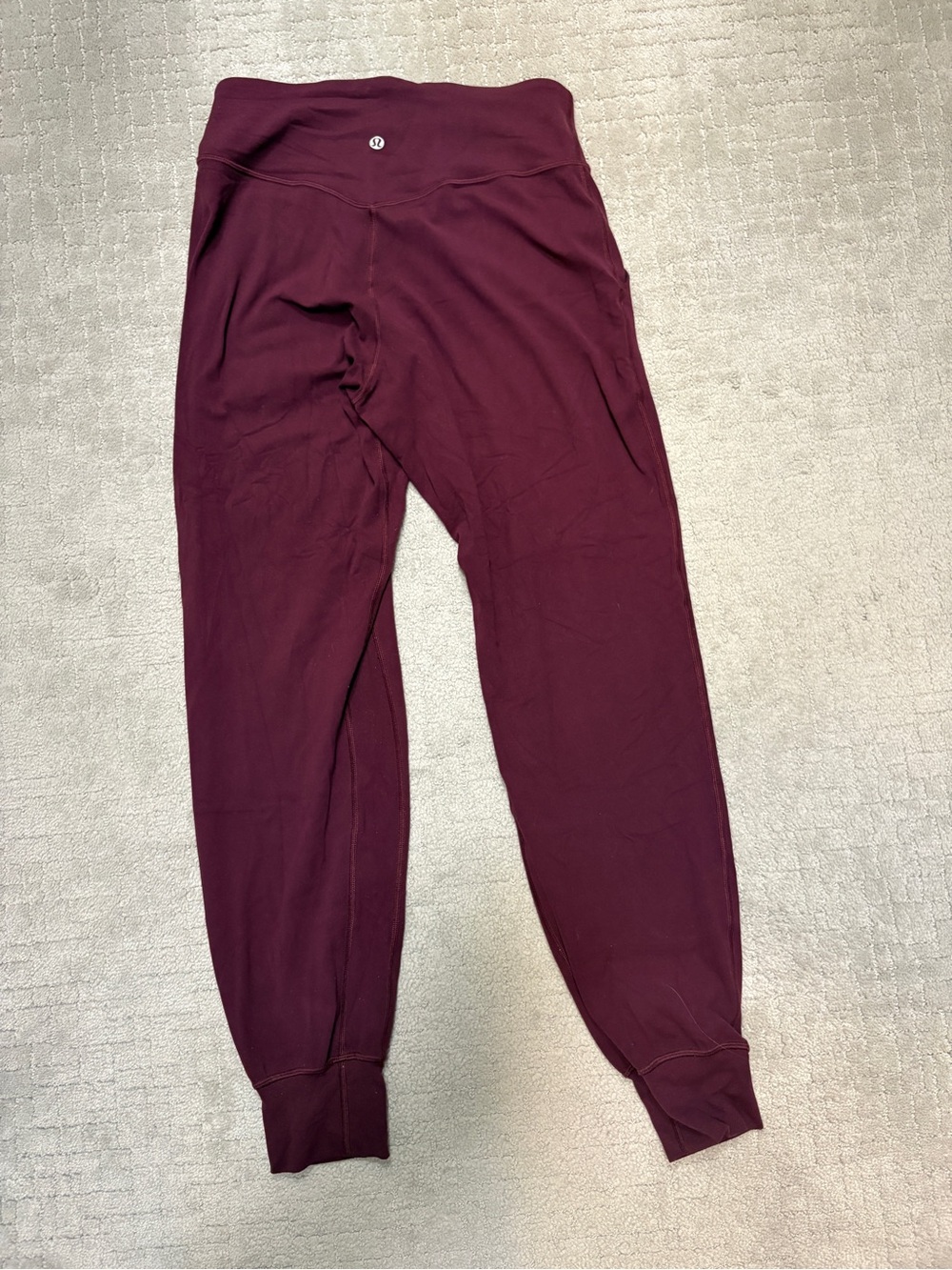 lululemon athletica Kids Maroon Jogger Sweatpants